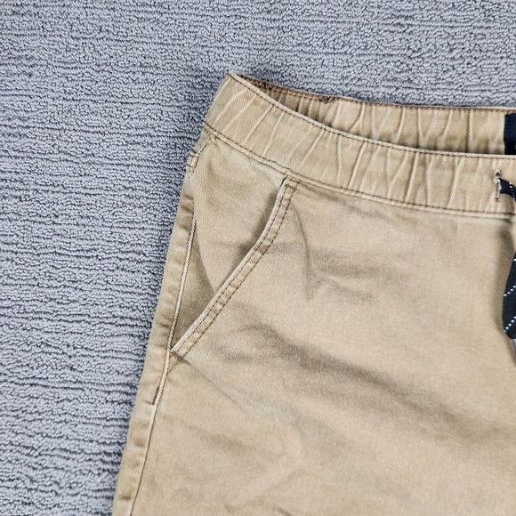 Levi Strauss Denim Shorts Mens 36 Brown Casual Cut Off Drawstring Signature - Picture 3 of 13